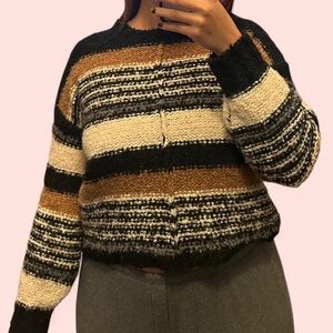 Saltwater LUXE Multicolor Striped Sweater